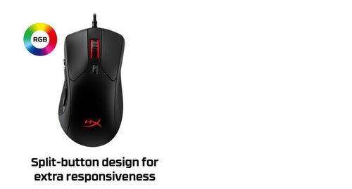 HyperX Pulsefire Raid - Gaming Mouse (Black) HyperX Pulsefire Raid - Gaming Mouse (Black)